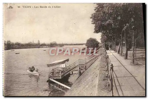 Cartes postales Vichy Les Bords de l&#39Allier