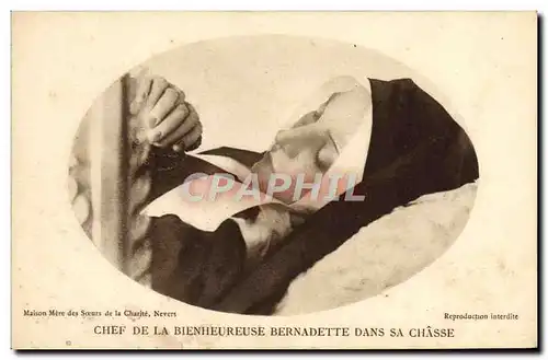 Cartes postales Chef de la Bienhereuse Bernadette dans sa Chasse