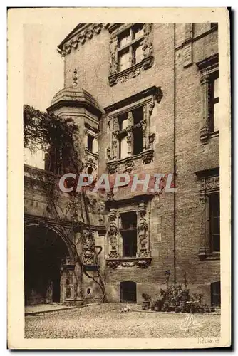 Ansichtskarte AK Toulouse Cour de L&#39Hostel de Berenguier Maynier