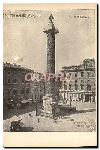 Cartes postales Colonna di Marco Averlio Salvti da Roma