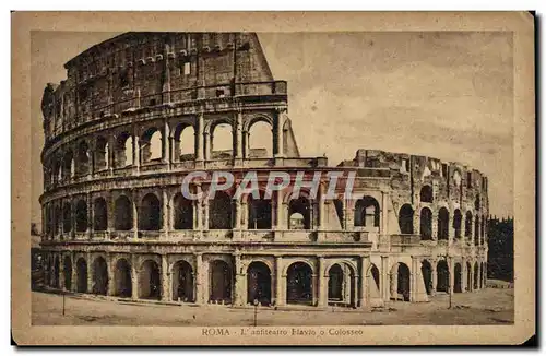 Cartes postales Roma L&#39Anfiteatro Flavio o Colosseo