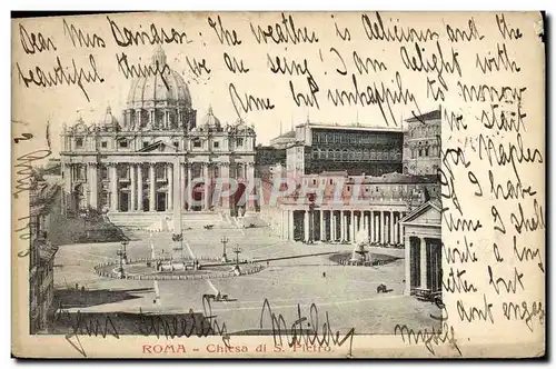 Cartes postales Roma Chiesa di S Pietro