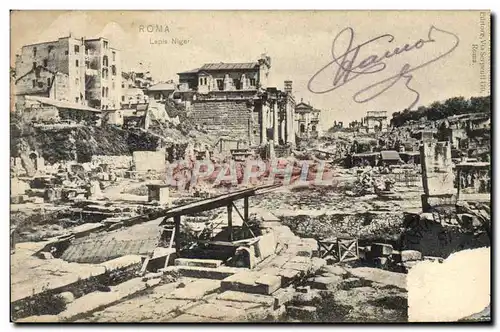 Cartes postales Roma Lepis Niger