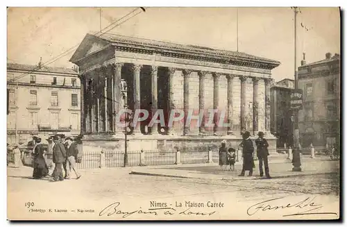 Cartes postales Nimes La Maison Carree