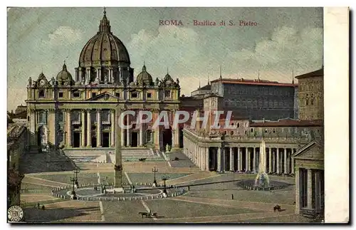 Cartes postales Roma Basilica di S Pietro