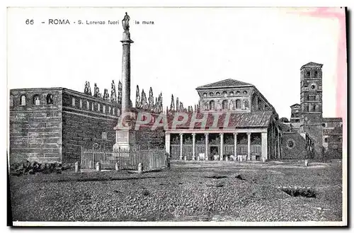 Cartes postales Roma S Lorenzo fuori le mura