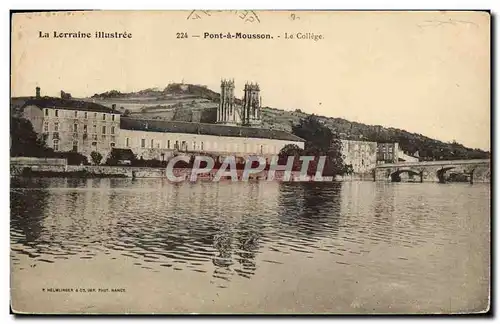 Cartes postales Pont a Mousson le college