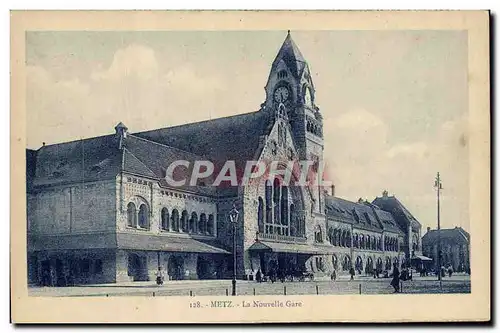 Cartes postales Metz La Nouvelle Gare