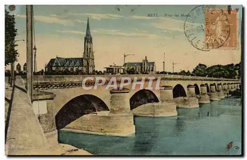 Cartes postales Metz Pont des Morts