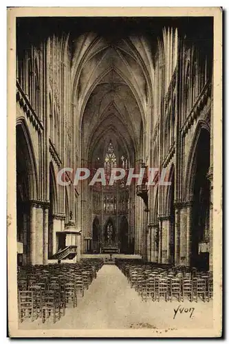 Cartes postales Metz Interieur de la Cathedrale