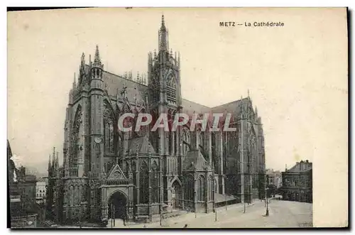 Cartes postales Metz La Cathedrale