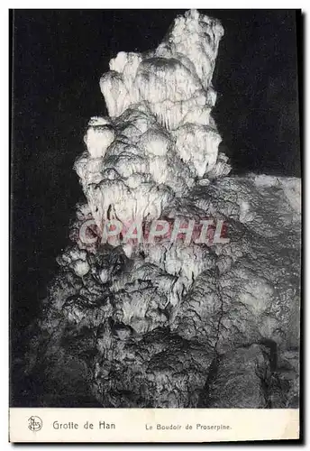 Cartes postales Grotte de Han Le Boudoir de Proserpine
