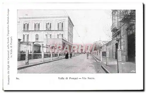 Cartes postales Valle di Pompei Via Sacra