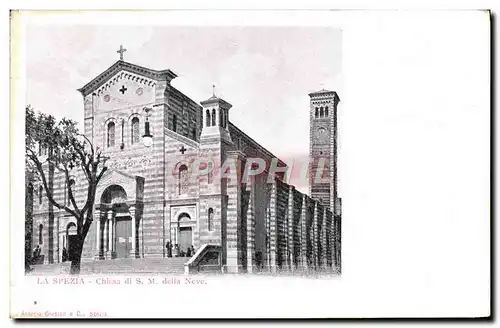 Cartes postales La Spezia Chiesa di s m Della Neve