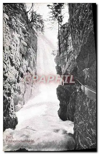 Cartes postales Biel Taubenlochschlucht