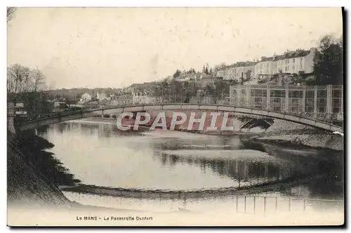 Cartes postales Le Mans La Passerelle Dentert