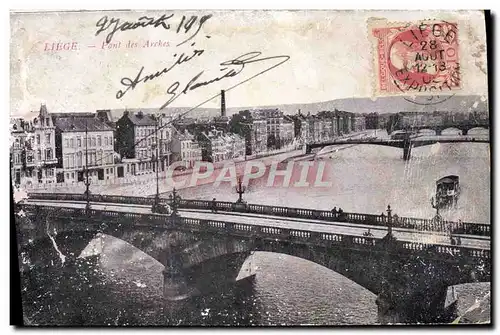 Cartes postales Liege Font des Arches