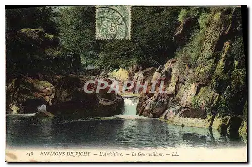 Cartes postales Environs de Vichy L&#39Ardoisiere Le Gour vaillant