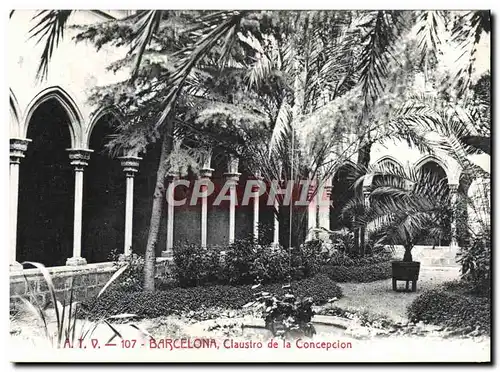 Cartes postales Barcelona Claustro de la Concepcion