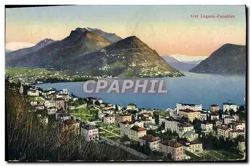 Cartes postales Lugano Paradiso