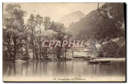 Cartes postales Lungernsee mit Wyierhorn