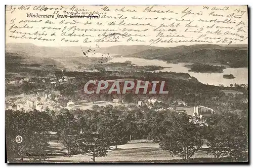 Cartes postales Windermere from Orrest Head