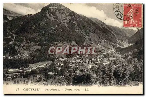 Cartes postales Cauterets Vue Generale