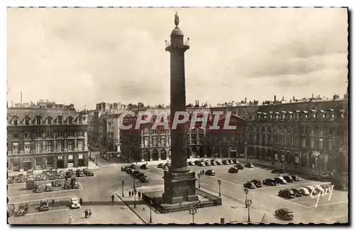 Moderne Karte Paris Et Ses Merveilles Place Vendome et colonne de la Grande Armee