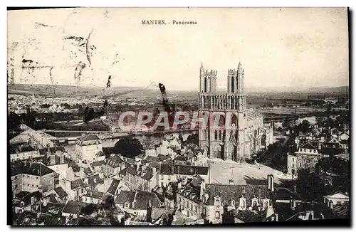 Cartes postales Mantes Panorama