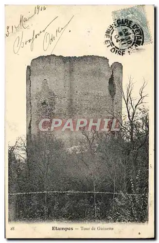 Cartes postales Etampes Tour de Guinette