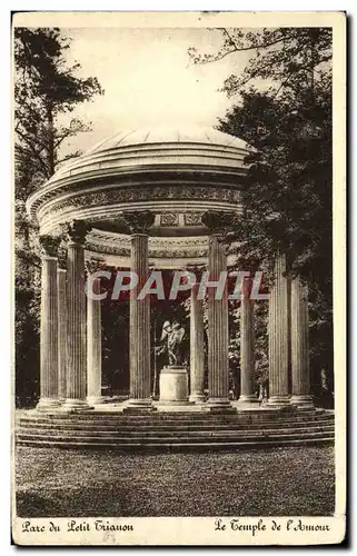 Cartes postales Versailles Parc du petit Trianon Le temple de lAmour