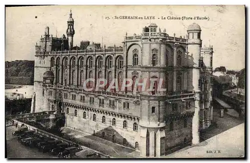 Cartes postales Saint Germain en Laye Le Chateau Porte d&#39entree