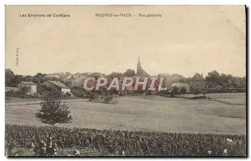 Cartes postales Neurey en Vaux Vue Generale Environs de Conflans