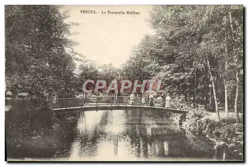 Cartes postales Vesoul La Passerelle Meilher