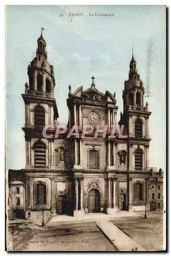 Cartes postales Nancy La Cathedrale