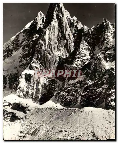 Cartes postales moderne Le grand seigneur de la cour du mont Blanc Le Dru