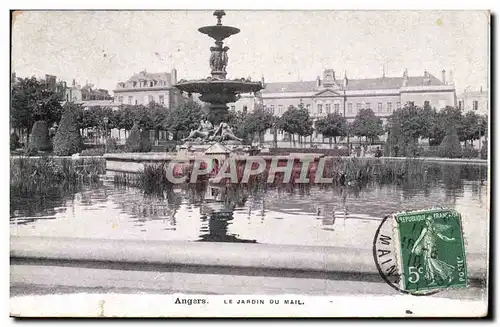 Cartes postales Angers Le Jardin Du Mail