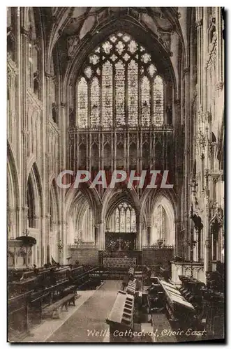 Cartes postales Wells Cathedrals Choir East