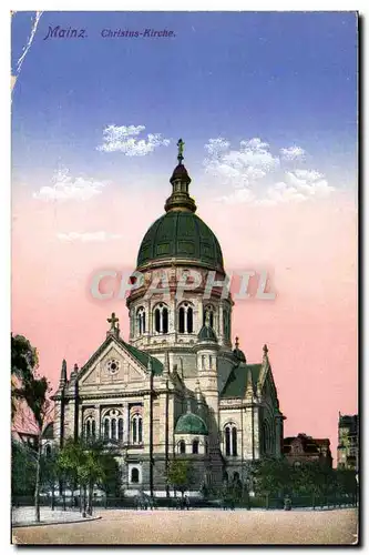 Cartes postales Mainz Christus Kirche