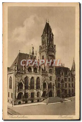Cartes postales Saarbrucken Rathaus