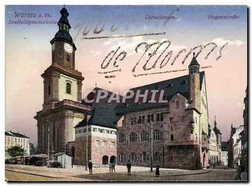 Cartes postales Worms Drelfaltigkeitskirche