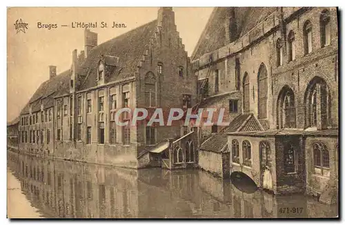 Cartes postales Bruges L'Hopital St Jean