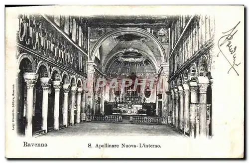 Cartes postales Ravenna S Apollinare Nuova L&#39interno