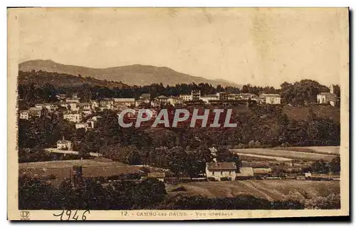 Cartes postales Cambo Les Bains Vue Generale