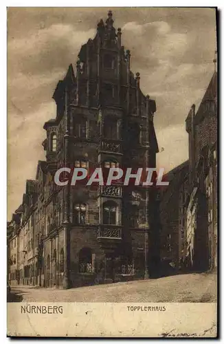 Cartes postales Nurnberg Topplerhaus