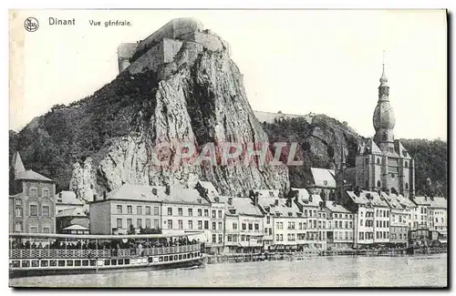 Cartes postales Dinant Vue Generale Bateau