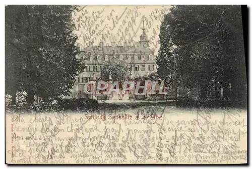 Cartes postales Schloss Seusslitz a d Elbe