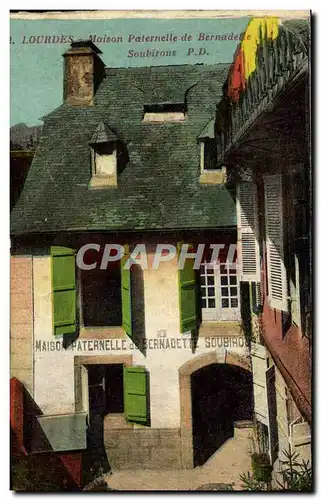 Cartes postales Lourdes Maison Paternelle de Bernadette Soubirous