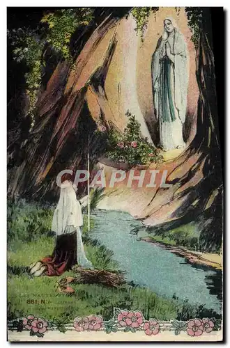 Cartes postales Lourdes L&#39apparition