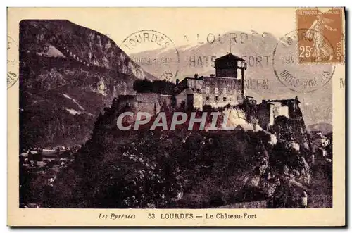 Cartes postales Lourdes Le Chateau Fort